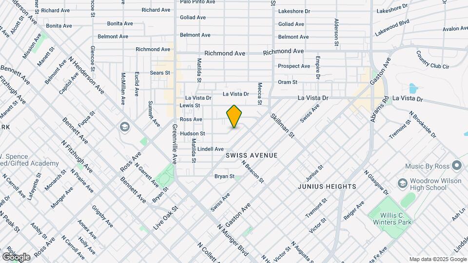 6012 Hudson St Map and Location Details