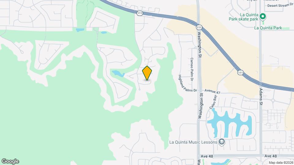 78180 Cortez Ln, Unit #162 Map and Location Details