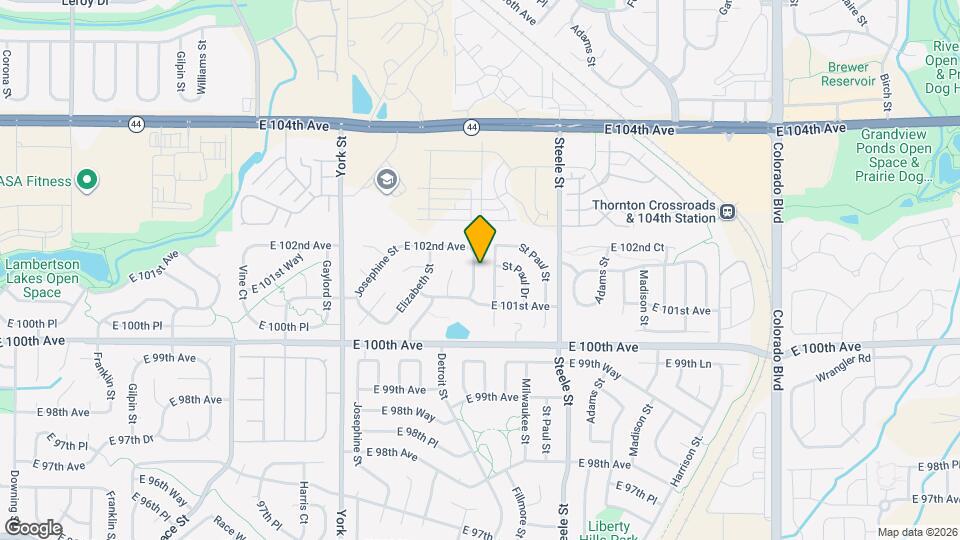 10146 Fillmore St Mapa y Detalles de la Ubicación