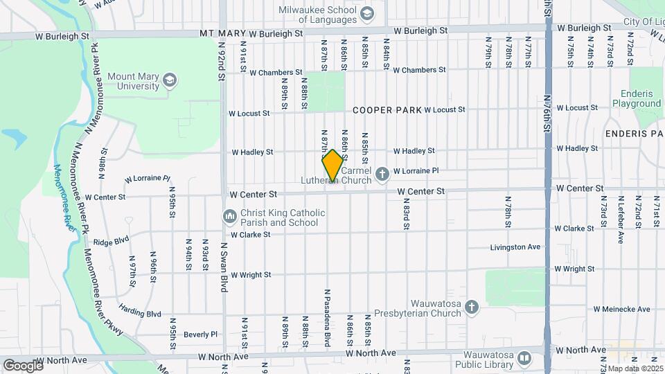 8625 W Center St Map and Location Details