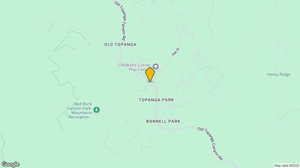 1501 Old Topanga Canyon Rd Mapa y Detalles de la Ubicación