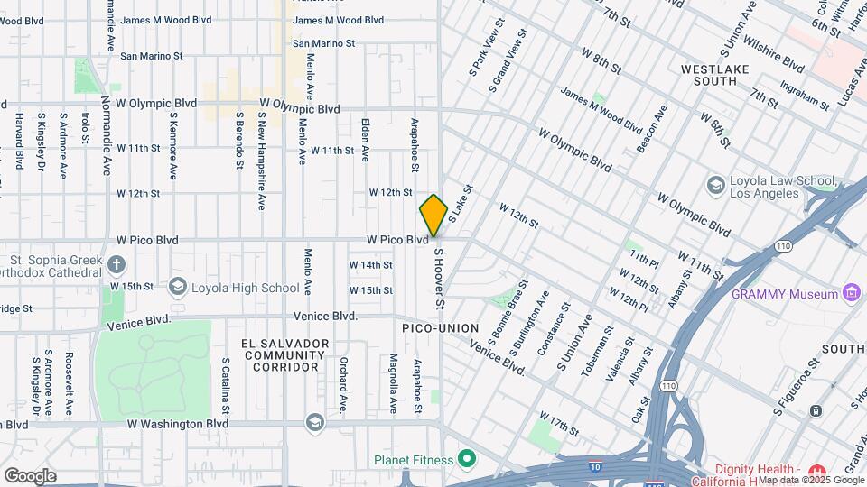 2200 Pico Blvd Mapa y Detalles de la Ubicación