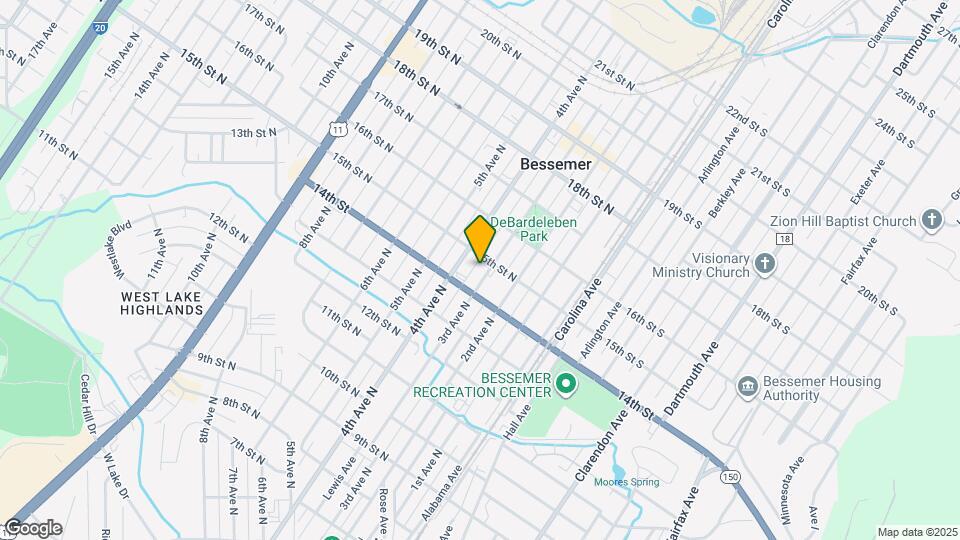 1420 3rd Ave N Map and Location Details