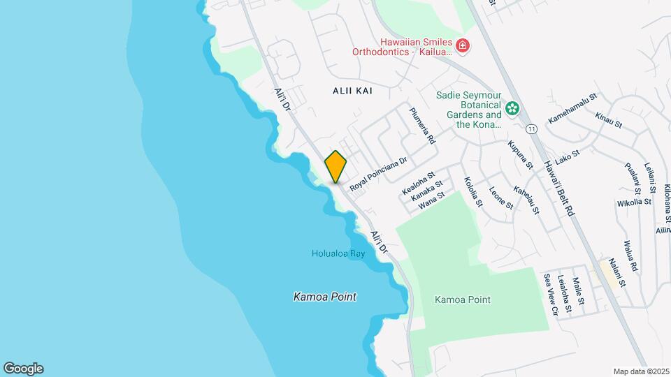 Hale Kai O'Kona Mapa y Detalles de la Ubicación