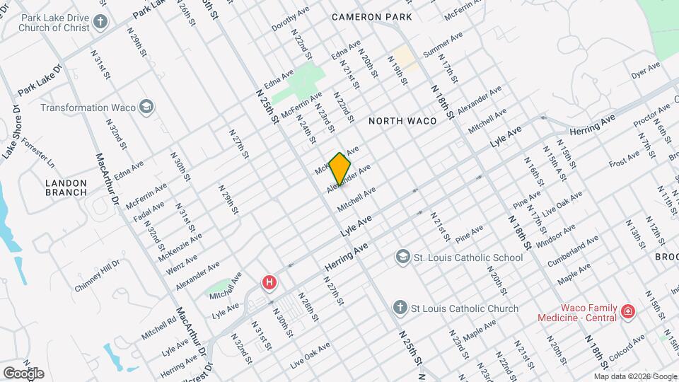 2400 Alexander Ave Map and Location Details