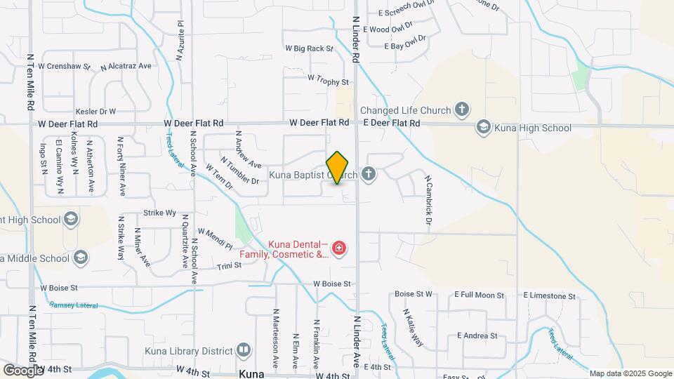 1189 W Art Ct Map and Location Details