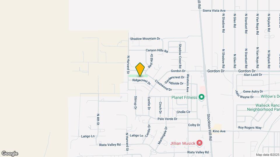 675 Ridgecrest Dr Map and Location Details