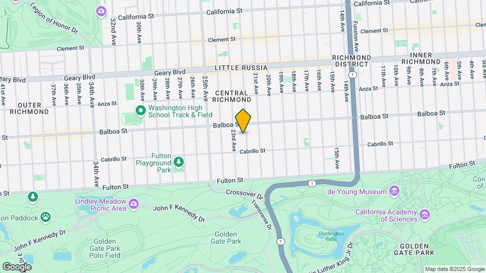 643 22nd Ave Mapa y Detalles de la Ubicación