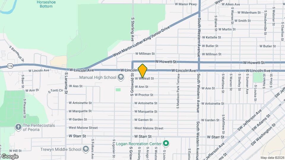 2408 W Wiswall St Map and Location Details