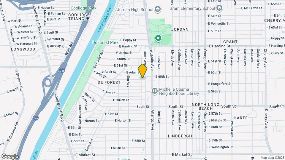 486 E 60th St Map and Location Details