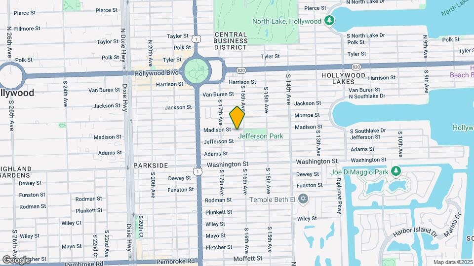 1618 Madison St Map and Location Details