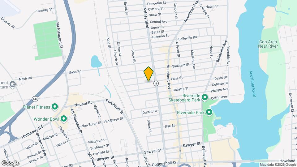 288 Earle St, Unit 2 Map and Location Details