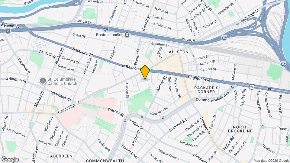 36 Armington St Map and Location Details