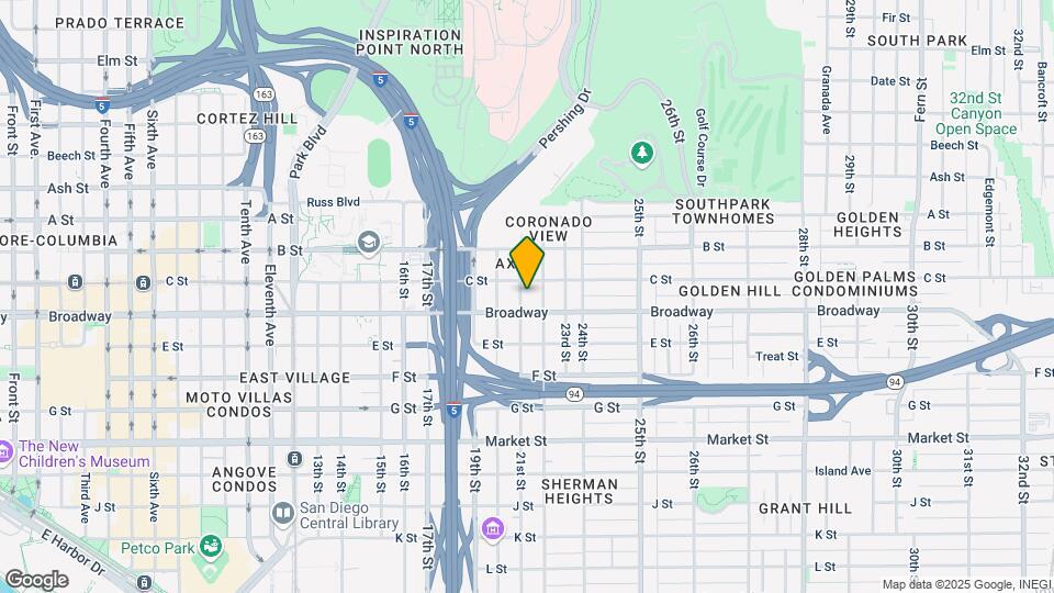 1027-1031 21st St Map and Location Details