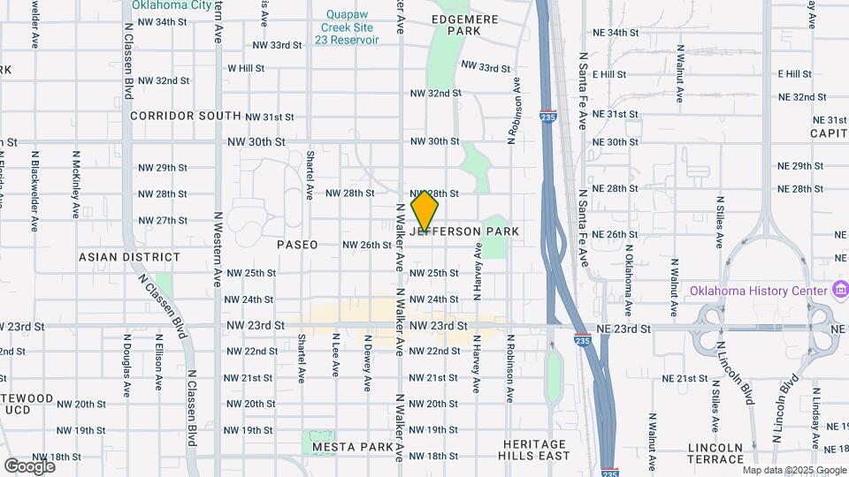 421 NW 26th St Map and Location Details