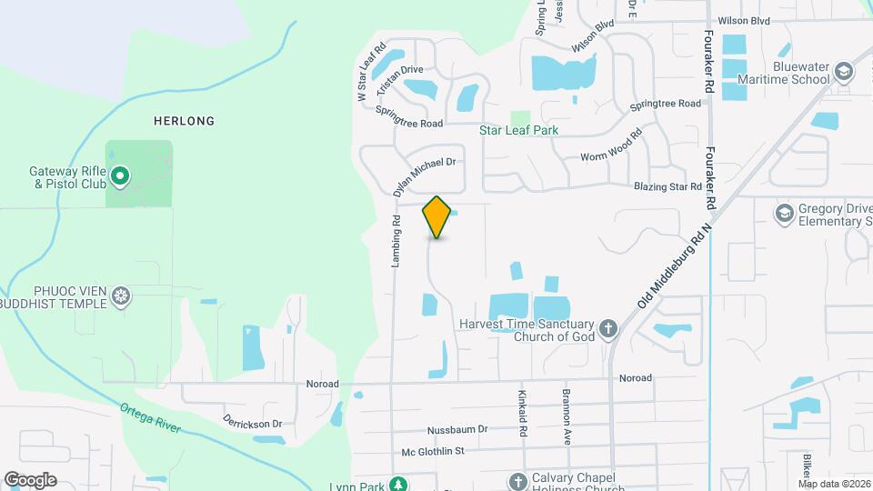 4525 Glendas Meadow Dr Map and Location Details