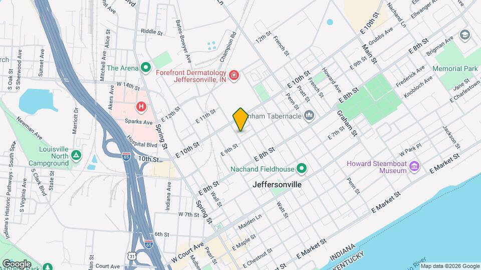 910 Watt St Mapa y Detalles de la Ubicación