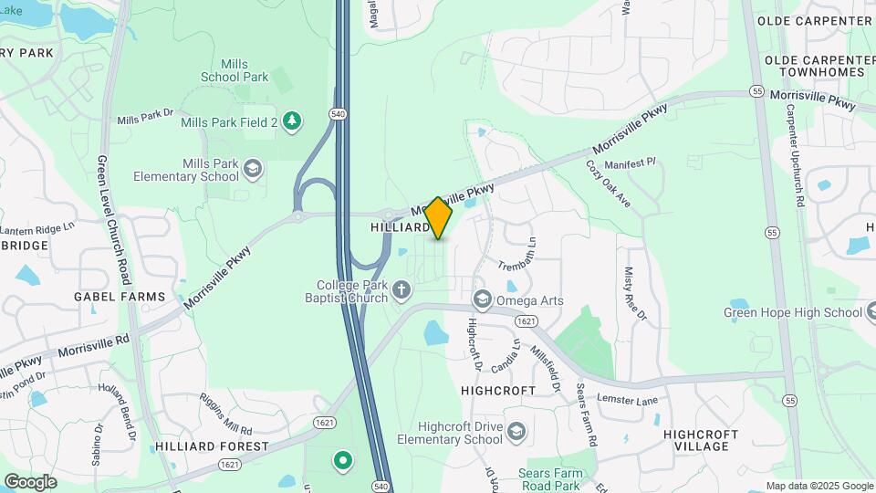 600 Hedrick Rdg Rd Map and Location Details