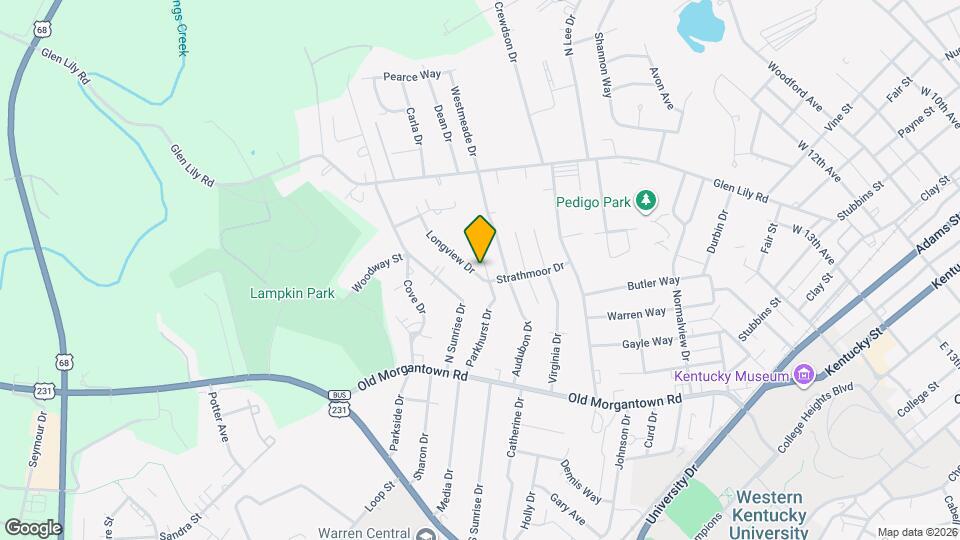1425 Parkhurst Dr Mapa y Detalles de la Ubicación