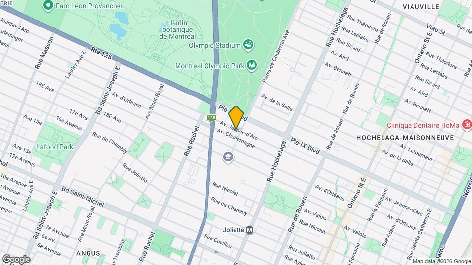 2710-2740 Jeanne-D'arc Map and Location Details