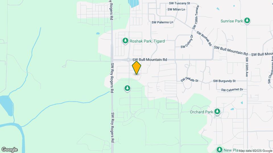 16637 SW Colorado Ln Map and Location Details