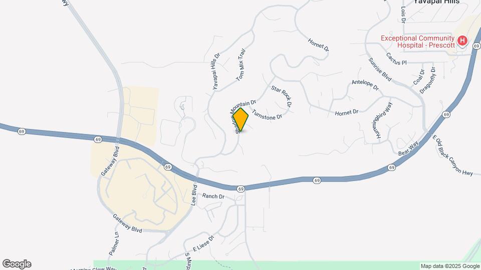 515 Shadow Mountain Dr Map and Location Details