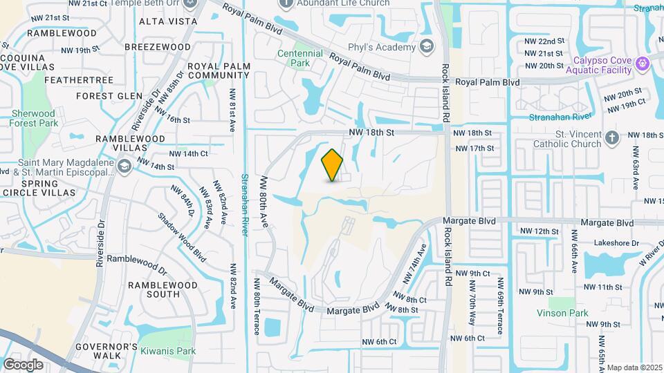 7684 NW 18th St Map and Location Details