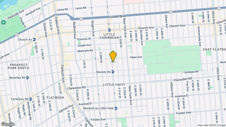 1633 Nostrand Ave Mapa y Detalles de la Ubicación