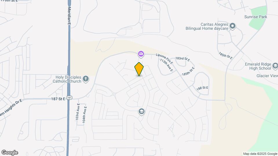 10816 185th St E Map and Location Details