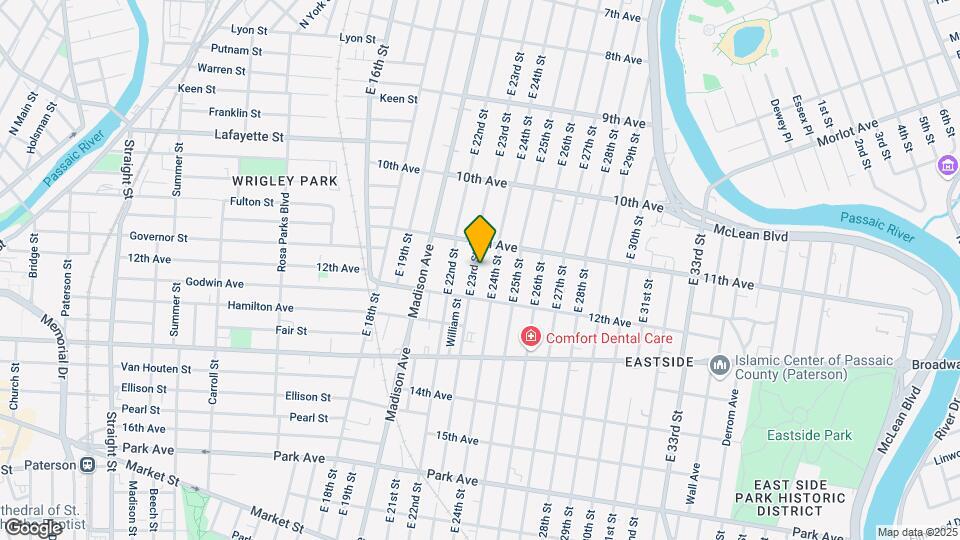 563 E 23rd St Map and Location Details