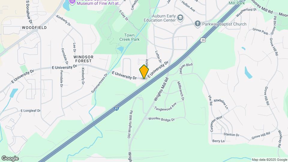 536 E University Dr Map and Location Details