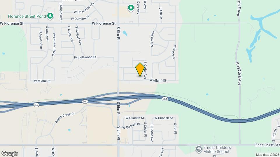 408 W Miami St Map and Location Details