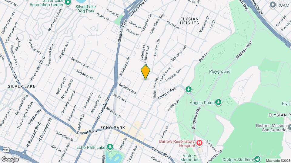 1640 Lemoyne St, Unit 3 Map and Location Details