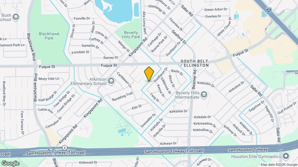9927 Southport Dr Mapa y Detalles de la Ubicación