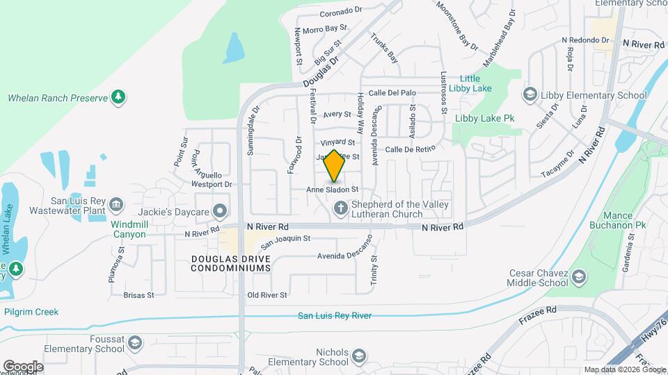 4454 Anne Sladon St Map and Location Details