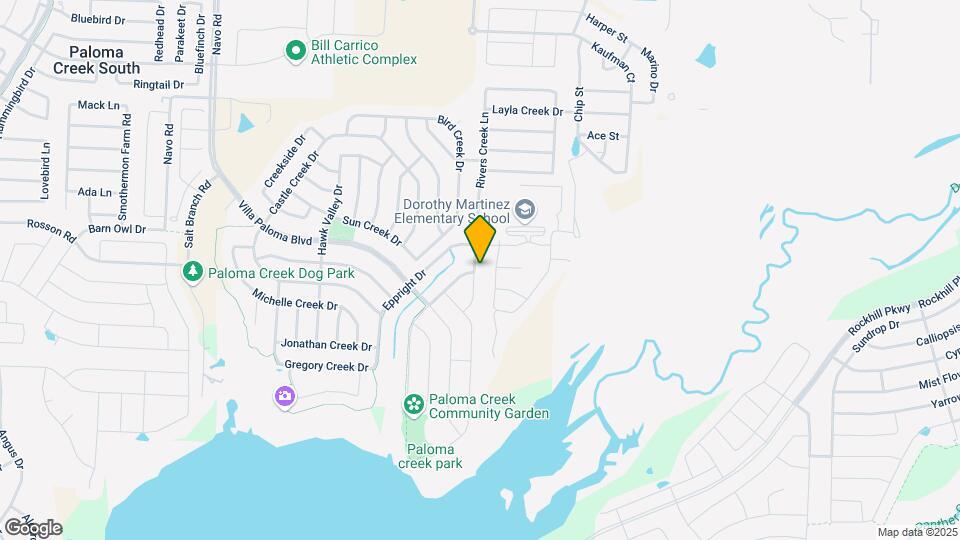 1321 Rivers Creek Ln Map and Location Details