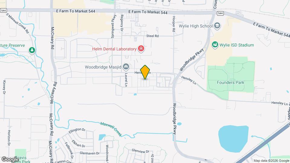 2833 Applewood Wy Map and Location Details