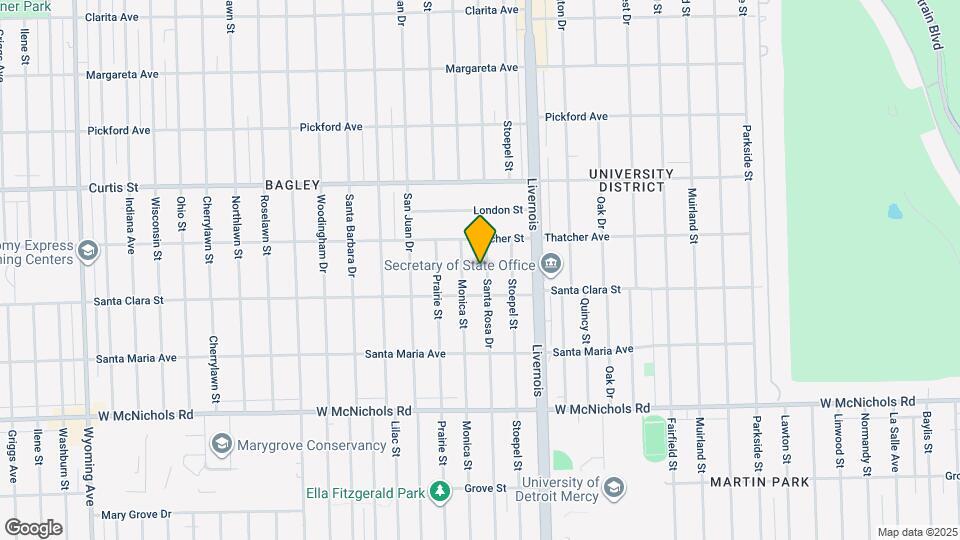 17551 Santa Rosa Dr Map and Location Details