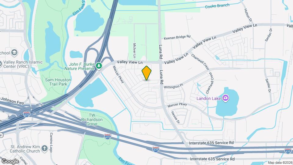 1494 Windermere Wy Map and Location Details