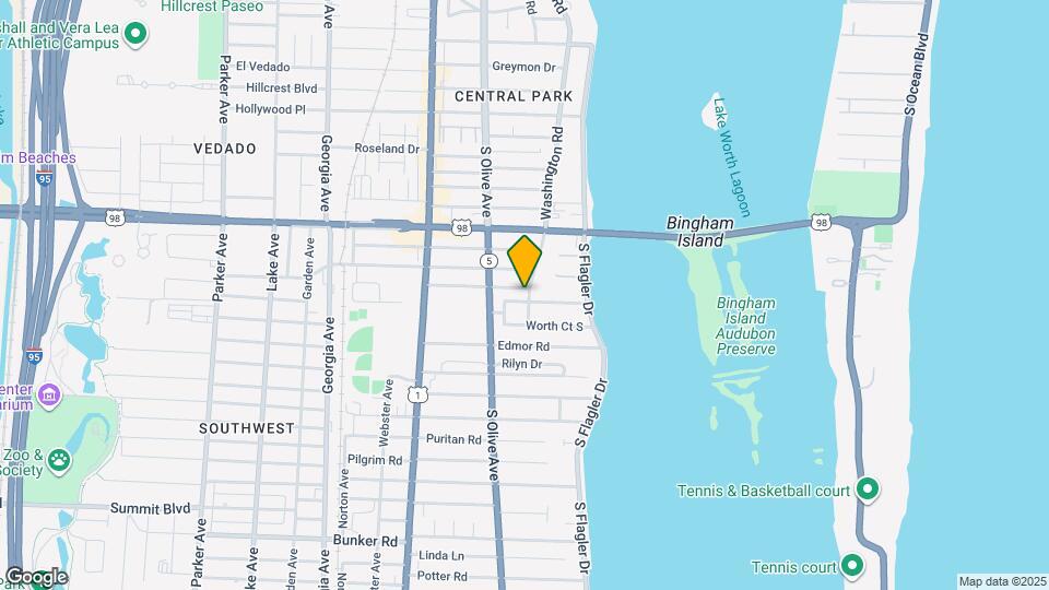 201 Worth Ct N Map and Location Details