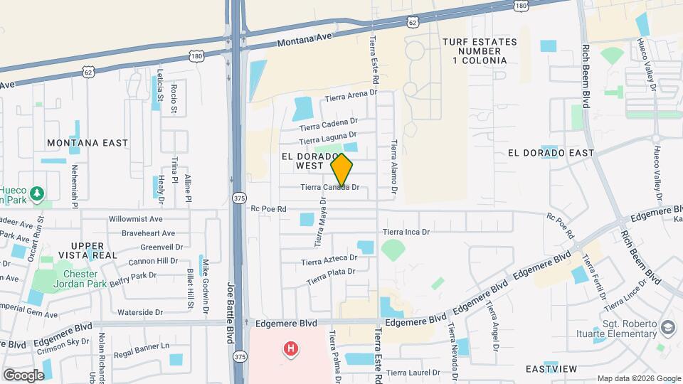 12328 Tierra Canada Dr Map and Location Details