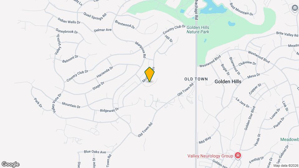 20825 Crest Dr Mapa y Detalles de la Ubicación