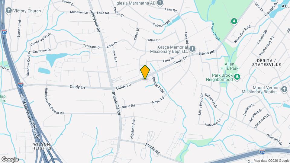 2434 Cairns Mill Court Mapa y Detalles de la Ubicación
