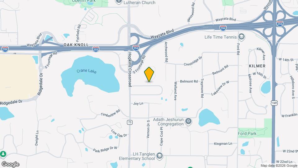 10920 Oak Knoll Terrace N Map and Location Details