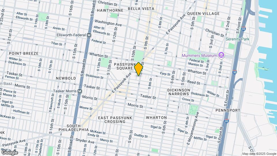 1418 S 9th St Map and Location Details