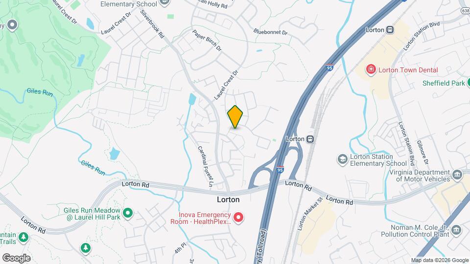 9249 Laurel Ridge Crossing Rd Map and Location Details