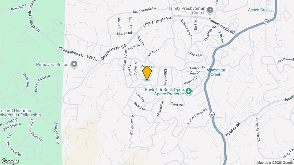 1010 Blue Jay Dr Map and Location Details