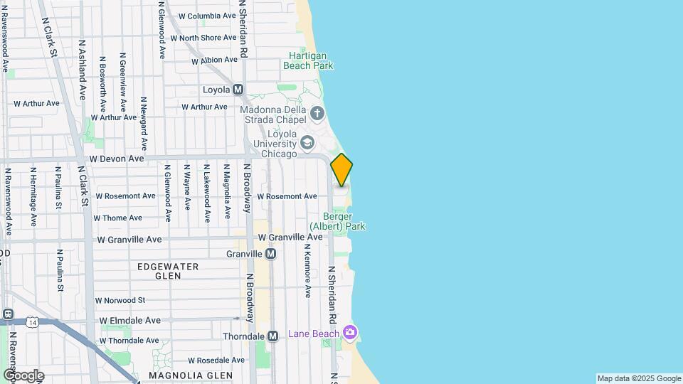 6301 North Sheridan Road, Unit 23E, Shoreline Tower Mapa y Detalles de la Ubicación