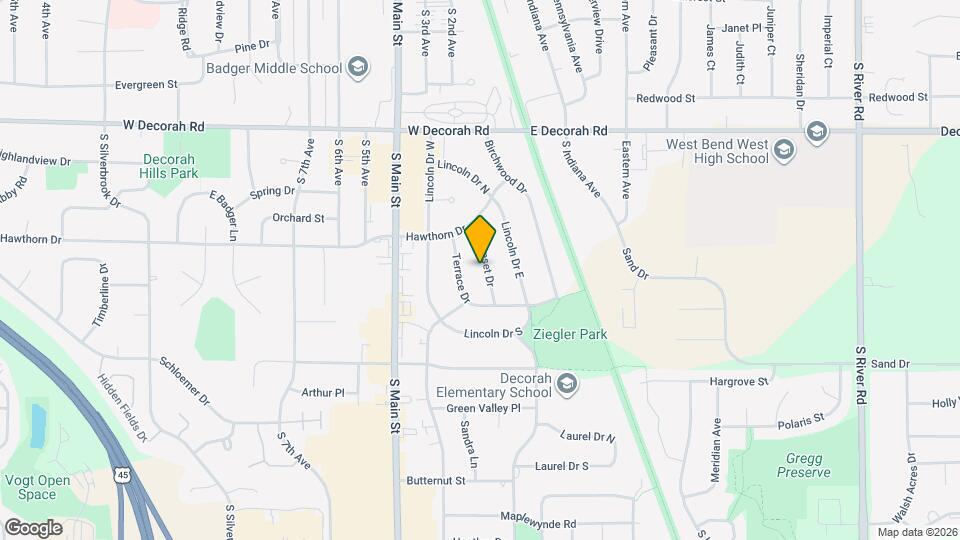 1008 Sunset Dr, Unit 1008 Lower Map and Location Details