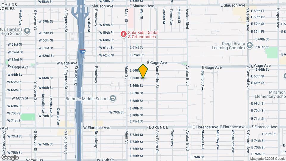 170-206 E 65th St Map and Location Details